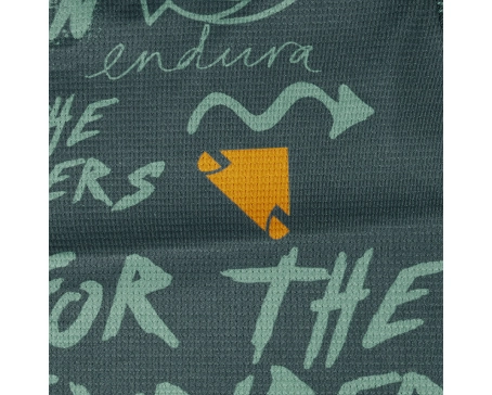 T-shirt manches longues Homme SINGLETRACK PRINT Gris Carbone