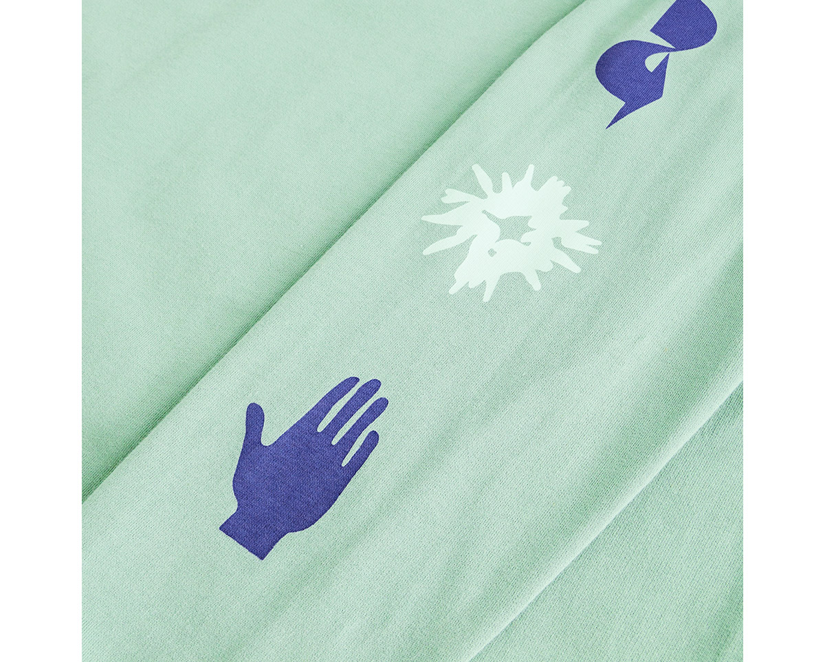 T-shirt manches longues Unisexe FORTY1THIRTY Vert Loch